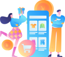 پیش‌نمایش فایل digital-shopping-11895913 از پک خرید