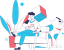 پیش‌نمایش فایل boy-reads-book-in-free-time-11898235 از پک کتاب خوانی