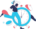 پیش‌نمایش فایل employee-runs-late-for-meeting-11898194 از پک عادت دویدن