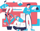 پیش‌نمایش فایل business-people-working-on-business-performance-11897632 از پک کسب و کار