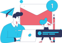پیش‌نمایش فایل businessman-getting-business-mail-11897614 از پک کسب و کار