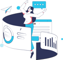 پیش‌نمایش فایل businesswoman-doing-on-business-analysis-11897615 از پک کسب و کار