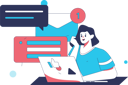 پیش‌نمایش فایل girl-getting-mail-notification-11897647 از پک کسب و کار