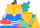 پیش‌نمایش فایل girl-reading-literature-11897275 از پک خواندن