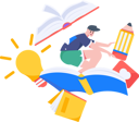 پیش‌نمایش فایل male-student-reading-book-11897285 از پک خواندن