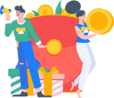 پیش‌نمایش فایل people-putting-money-in-angpow-11896559 از پک دعوت