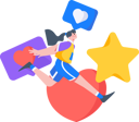 پیش‌نمایش فایل girl-giving-customer-rating-11896433 از پک فعالیت افراد