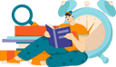 پیش‌نمایش فایل boy-reading-book-on-time-11905106 از پک خواندن