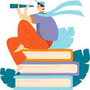پیش‌نمایش فایل boy-exploring-literar-11904988 از پک دانش