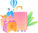 پیش‌نمایش فایل male-tourist-looking-at-travel-map-11895874 از پک سفر