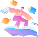 پیش‌نمایش فایل man-riding-on-book-11895669 از پک خواندن