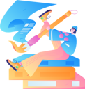 پیش‌نمایش فایل young-girl-holding-paint-brush-with-book-11895679 از پک خواندن