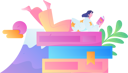 پیش‌نمایش فایل young-girl-reading-book-11895678 از پک خواندن