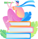 پیش‌نمایش فایل boy-exploring-literar-11895327 از پک دانش