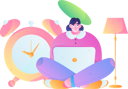 پیش‌نمایش فایل girl-in-literary-journey-11895331 از پک دانش