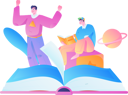 پیش‌نمایش فایل man-reading-book-11895325 از پک دانش