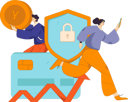 پیش‌نمایش فایل girl-running-while-doing-secure-payment-using-mobile-11905268 از پک امور مالی