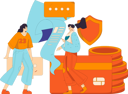 پیش‌نمایش فایل girls-doing-credit-card-payment-11905282 از پک امور مالی