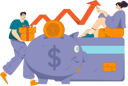 پیش‌نمایش فایل people-saving-credit-score-11905286 از پک امور مالی