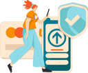 پیش‌نمایش فایل woman-doing-mobile-payment-11905274 از پک امور مالی