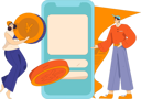 پیش‌نمایش فایل young-girl-holding-yen-coin-while-man-doing-mobile-payment-11905278 از پک امور مالی