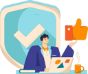 پیش‌نمایش فایل businessman-working-on-cyber-security-11903188 از پک امنیت سایبری