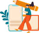 پیش‌نمایش فایل girl-making-calendar-task-11905477 از پک ورود