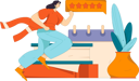 پیش‌نمایش فایل young-lady-running-with-business-schedule-11905462 از پک ورود