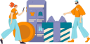 پیش‌نمایش فایل girl-doing-mobile-shopping-11903268 از پک تجارت الکترونیک