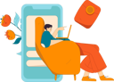 پیش‌نمایش فایل man-doing-shopping-from-website-11903250 از پک تجارت الکترونیک