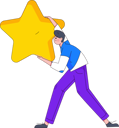 پیش‌نمایش فایل male-customer-giving-rating-11898583 از پک شخصیت مرد