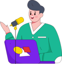 پیش‌نمایش فایل male-vlogger-11898573 از پک شخصیت مرد