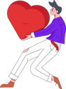 پیش‌نمایش فایل man-giving-like-11898584 از پک شخصیت مرد