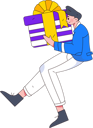 پیش‌نمایش فایل man-holding-gift-11898576 از پک شخصیت مرد