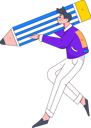 پیش‌نمایش فایل man-holding-pencil-on-shoulder-11898590 از پک شخصیت مرد