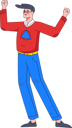 پیش‌نمایش فایل boy-celebrating-11898806 از پک شخصیت مرد