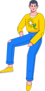 پیش‌نمایش فایل boy-sitting-11898774 از پک شخصیت مرد