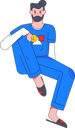 پیش‌نمایش فایل boy-sitting-11898782 از پک شخصیت مرد