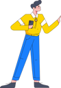 پیش‌نمایش فایل boy-using-smartphone-11898790 از پک شخصیت مرد