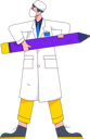 پیش‌نمایش فایل doctor-holding-pencil-11898777 از پک شخصیت مرد