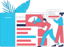 پیش‌نمایش فایل business-people-looking-business-performance-report-11897877 از پک کسب و کار
