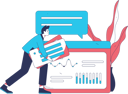 پیش‌نمایش فایل businessman-showing-business-analysis-11897874 از پک کسب و کار