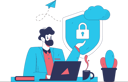 پیش‌نمایش فایل businessman-showing-employee-security-11897889 از پک کسب و کار