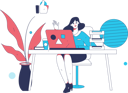 پیش‌نمایش فایل businesswoman-showing-business-review-11897882 از پک کسب و کار