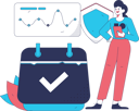 پیش‌نمایش فایل girl-checking-business-calendar-11897884 از پک کسب و کار