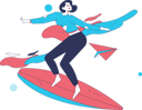 پیش‌نمایش فایل girl-riding-on-surfing-board-11897894 از پک کسب و کار