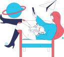 پیش‌نمایش فایل girl-watching-space-video-11897880 از پک کسب و کار