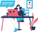 پیش‌نمایش فایل girl-waving-hand-while-showing-business-message-11897895 از پک کسب و کار