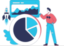 پیش‌نمایش فایل young-man-showing-startup-analysis-11897887 از پک کسب و کار