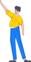 پیش‌نمایش فایل boy-pointing-something-11898299 از پک شخصیت مرد